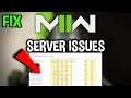 Modern Warfare 2 - How to Fix Can t Connect to Server