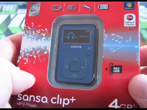 Download MP3 SanDisk - Sansa Clip+ 4GB (Blau)