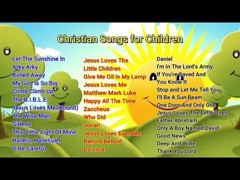 Download MP3 37 Christian Songs  | Sunday School Songs | Bible Songs |