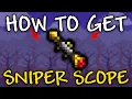 How to Get SNIPER SCOPE in Terraria 1 4 4 9 Sniper Scope How to get