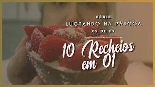 10 recheios em 1 + Ovo de Colher Ninho com Morango | Lucrando na Páscoa #02