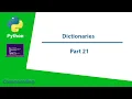 Python Dictionaries speak Khmer part 21