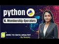 Membership Operators in Python Python in not in Explained for Beginners