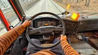 2020 كاماز 659004 10 9 طن متري بوف اختبار القيادة 