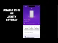 How To Disable Wi-Fi and enable Bridge Mode on Xfinity Gateway Modem