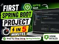Create Your First Spring Boot Project in 5 Minutes Step-by-Step Using Spring Initializr