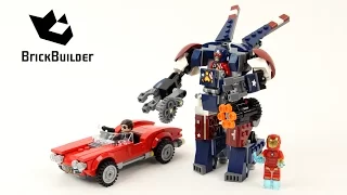 Lego Super Heroes 76077 Iron Man: Detroit Steel Strikes - Lego Speed Build