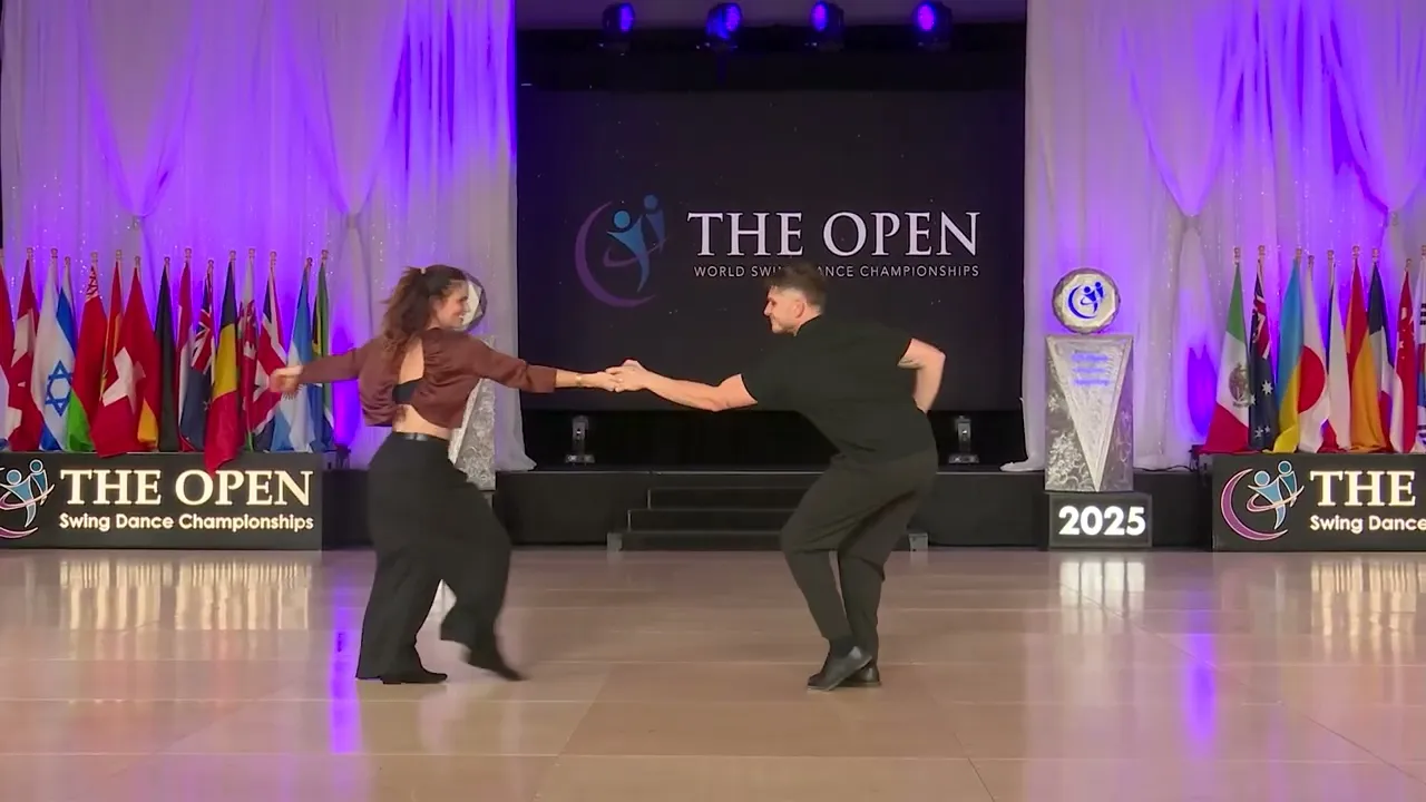 Thibault Ramirez and Virginie Massart - Strictly Swing - Champions Finalist - The Open 2025