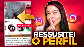 [REVELADO] Como RECUPEREI um PERFIL SEM ENGAJAMENTO no INSTAGRAM? Copie o PROTOCÓLO!