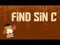 Trigonometry - Find sin C