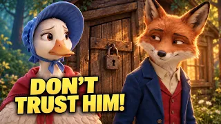 The Duck and the Clever Fox | Animated Moral Story