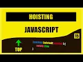 JavaScript What is HOISTING WHY DOES IT HAPPEN and how to AVOID IT English