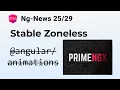 Ng-News PrimeNgx Stable Zoneless Native Animations