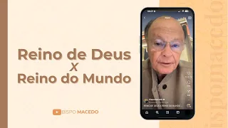 REINO DE DEUS X REINO DO MUNDO.