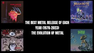 Download The Best Metal Release Of Each Year (1970-2023) The Evolution Of Metal MP3