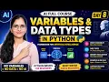 Python Variables Data Types for AI AI Full Course Python Basics for Beginners