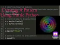 Drawing A Pattern Using Turtle Python JassGrewal001