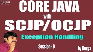 Core Java with Exception Handling Part-9 try with resources and multi-catch block