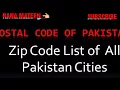 Postal Codes ZIP Codes Directory of Pakistan