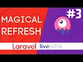 livewire magical no javascript refresh
