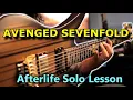 Download Lagu AFTERLIFE Solo Lesson with Tabs - Avenged Sevenfold