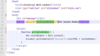 JavaScript Math random Math floor and Math ceil