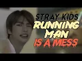 Lagu stray kids running man is a mess