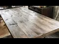 DIY Faux Farmhouse Top for Folding Table