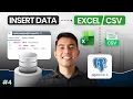 PostgreSQL INSERT Tutorial in PGAdmin 4 Single Multiple CSV Excel Import Complete Guide