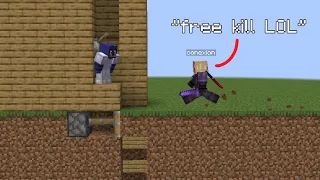 using reverse psychology against sweaty smp players
