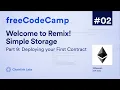 Deploying Your First Smart Contract Ultimate Web3 Solidity Javascript Course Lesson 2 Pt 9