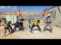 Download Lagu Brave Nomadic Woman in Action 💪 | Collecting Firewood in the Mountains with Zahra’s Family 🌲🛖