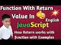 function with return value in javascript javascript tutorial for beginners 2019 in english
