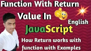 function with return value in javascript javascript tutorial for beginners 2019 in english