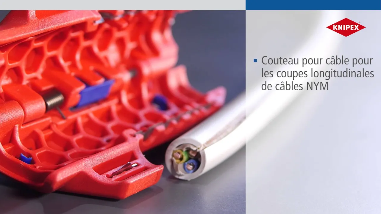 La Knipex ErgoStrip en action, démonstration officielle de la marque