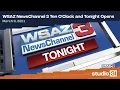 WSAZ NewsChannel 3 Ten O Clock and Tonight Opens 2021 New Graphics