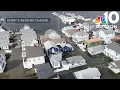 AERIAL Hampton Beach floods during high tide