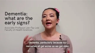 Dementia what are the early warning signs