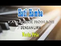 Lagu HATI HAMBA ll KARAOKE ROHANI ll SARI SIMORANGKIR ll NADA PRIA G=DO