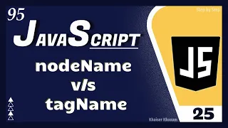 JavaScript DOM - nodeName tagName Tutorial