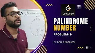Palindrome Number - Leetcode 9 Python Hindi