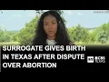 Surrogate gives birth in Texas after dispute over baby s care
