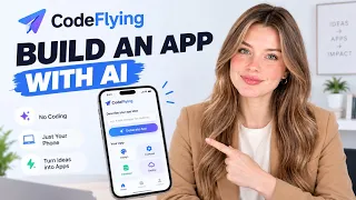 Built a Full App on My Phone in 2 Minutes With AI! 🤯 | CodeFlying Tutorial