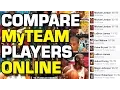 NBA2K15 How to Compare myTeam Cards using 2kMTCentral com