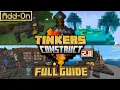 Minecraft Tinker s Construct 2 0 Full Guide and Tutorial Bedrock Edition Addon