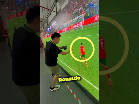 Este Hombre Tenía Segundos Para Salvar El Momento Del Penalti De Ronaldo ⚽⏳