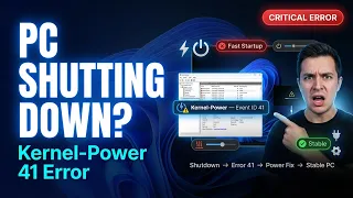 Fix Kernel-Power 41 Error on Windows 11 Random Shutdowns