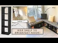 IKEA KALLAX SHELF TURNED BREAKFAST NOOK BENCH