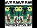 badass wolf shirt - pretending to sleep
