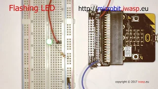 Microbit Projects - Flashing LED